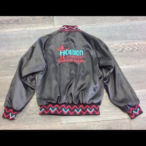 Vintage Houston Livestock show & Rodeo jacket Sz M